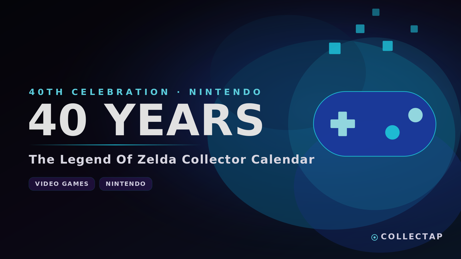 Forty Years in Six Months: A Collector's Calendar for the Zelda Anniversary